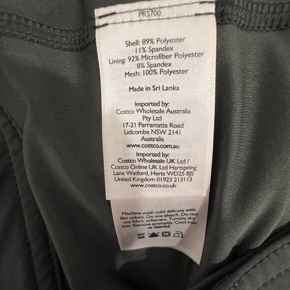 Eddie Bauer Women's Adventurer 2.0 Travel Athletic Skort Dark Gray | Size 12 - Picture 7 of 13